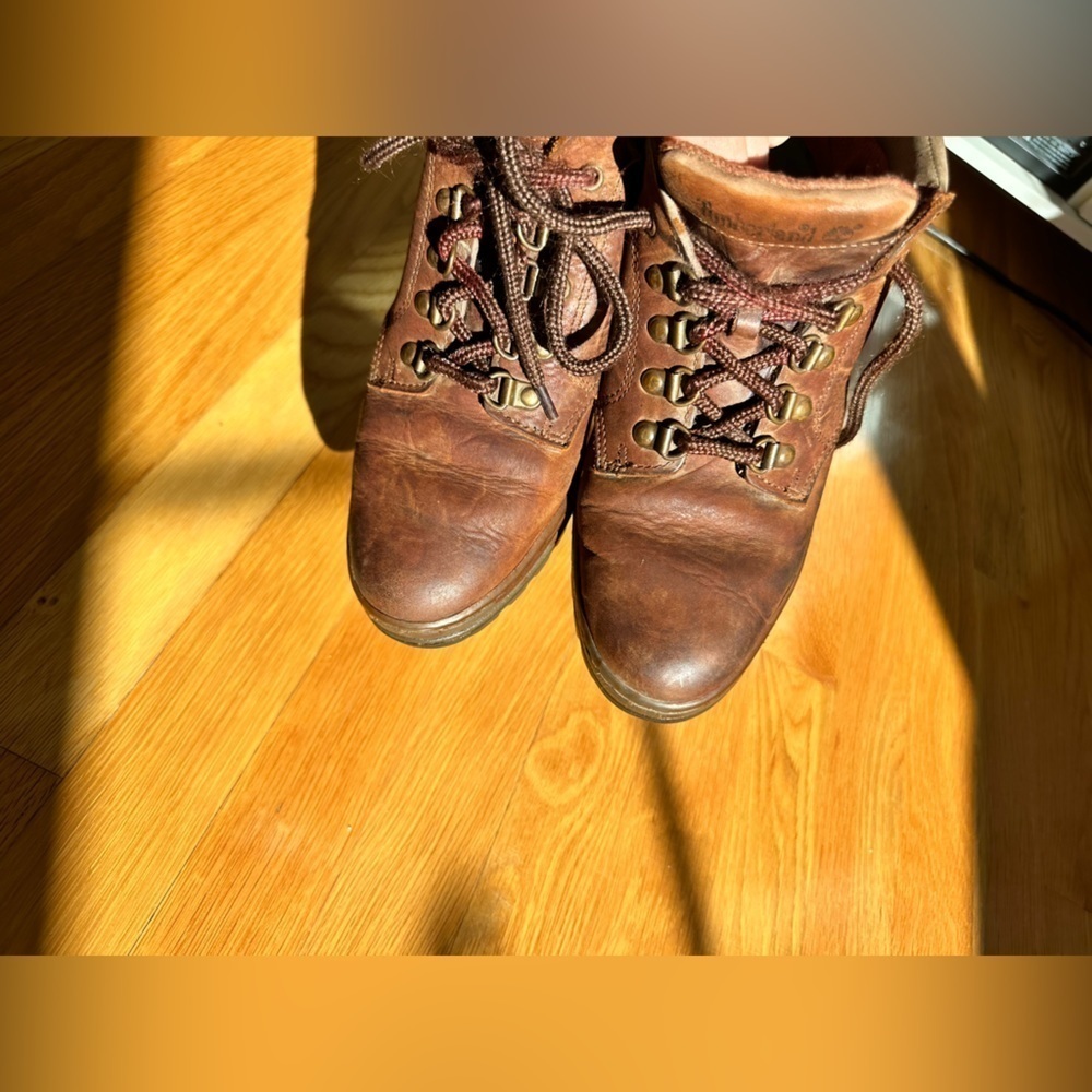 Timberland Ankle Boots Lace-up Hiking size US 8M Vintage Rugged Gorpecore shoes  - Picture 8 of 12